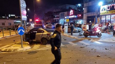 عسفيا : اصابة خطيرة لشاب بانفجار مركبة