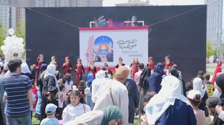 احياء ذكرى النكبة الفلسطينية في اسطنبول