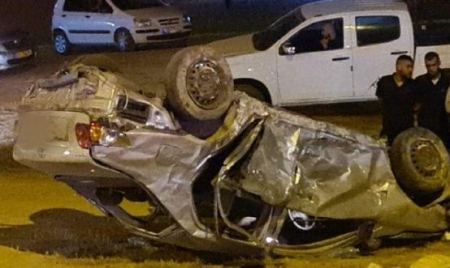 اصابة خطيرة لشاب بحادث سير في النقب