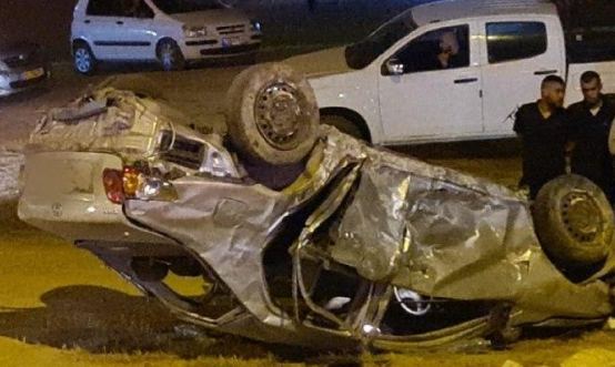 اصابة خطيرة لشاب بحادث سير في النقب
