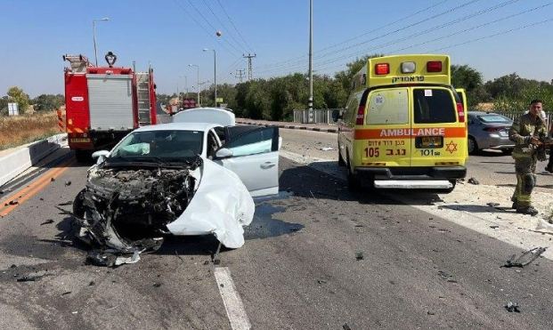 النقب : اصابة خطيرة بحادث سير