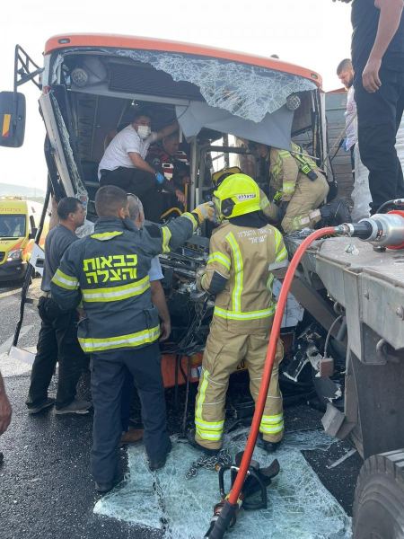 اصابات بينها حالة خطيرة بحادث سير قرب دير الاسد