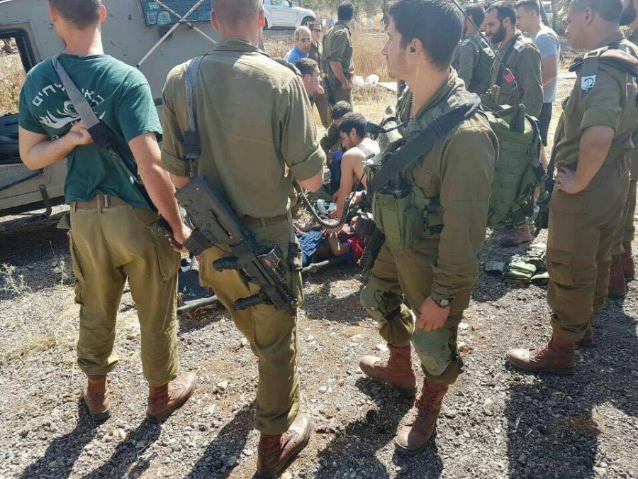 إصابة طفلة فلسطينية بادعاء تنفيذها عملية طعن في مستوطنة قريبة من يعبد