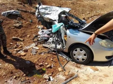 مصرع شابين من دبورية بحادث سير في جنين
