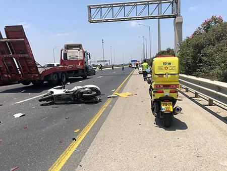 مصرع شاب بحادث سير بالقرب من الرملة