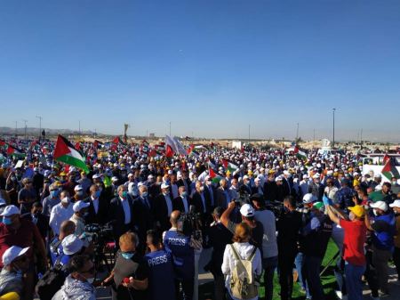أريحا : مهرجان وطني رفضاً لخطة الضم