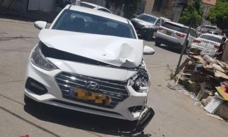 حادث سير عقب مطاردة بوليسية في الطيبة