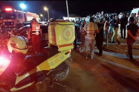 4 اصابات احداها خطيرة بحادث سير بين مسعدة والبقيعة
