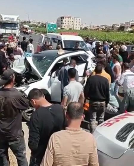 الخليل : مصرع طفل واصابات بحادث سير
