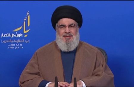 لبنان : حسن نصر الله يهدد بمنع الاحتلال من التنقيب عن الغاز في البحر