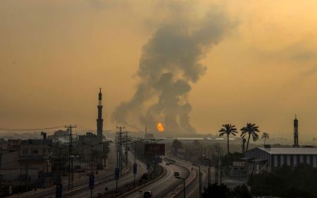 الاحتلال يقصف مواقع في غزة