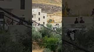 القدس : تجريف وهدم في بيت حنينا والعيسوية