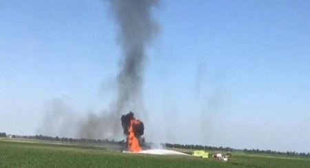 قتلى اثر تحطم طائرة عسكرية في ولاية ميسيسيبي