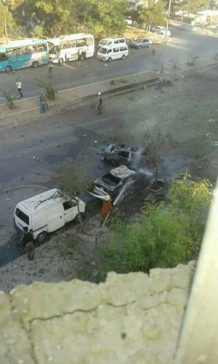 قتلى وجرحى بتفجير انتحاري شرق دمشق