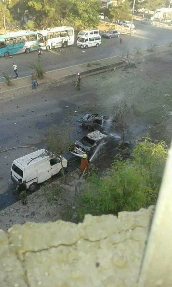 قتلى وجرحى بتفجير انتحاري شرق دمشق
