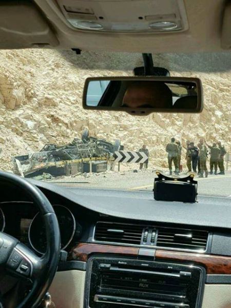 مصرع جنديين اسرائيليين اثر انقلاب شاحنة في الجنوب شمال ايلات
