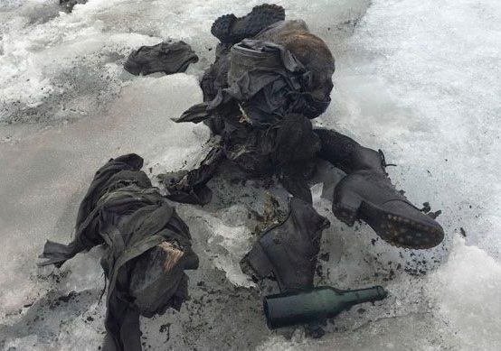 خرجا قبل 75 عاماً ... قصة زوجين عُثر عليهما في جبل من الجليد