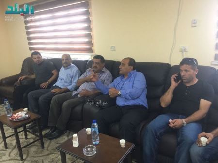 برطعة | مدير الدفاع المدني في جنين يزور مركز برطعة