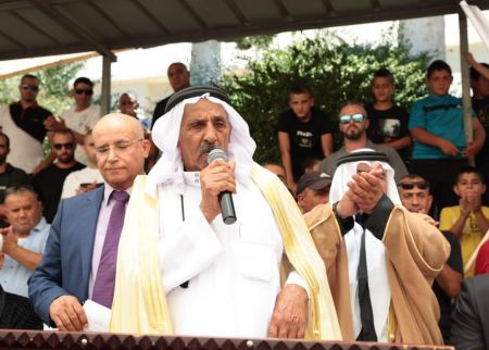 عقد راية الصلح بين عائلتين في طرعان