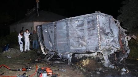 تركيا : مصرع 12 شخصاً بانقلاب حافلة في ولاية وان