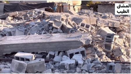 سلطات الاحتلال تهدم منزلاً قيد الانشاء في اريحا