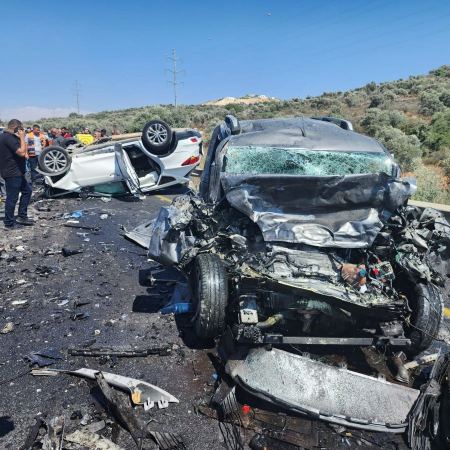 3 ضحايا بحادث سير شمال سلفيت