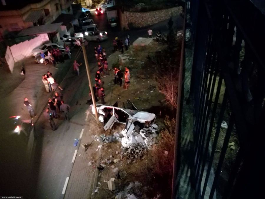 مصرع فتاتين من الناصرة في حادث طرق مروع في يافة الناصرة