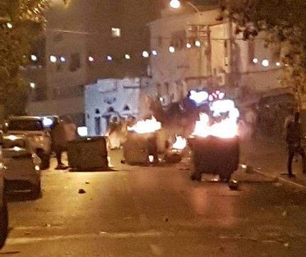 مواجهات عنيفة في يافا بعد مسيرة احتجاجية ضد جرائم الشرطة بحق العرب