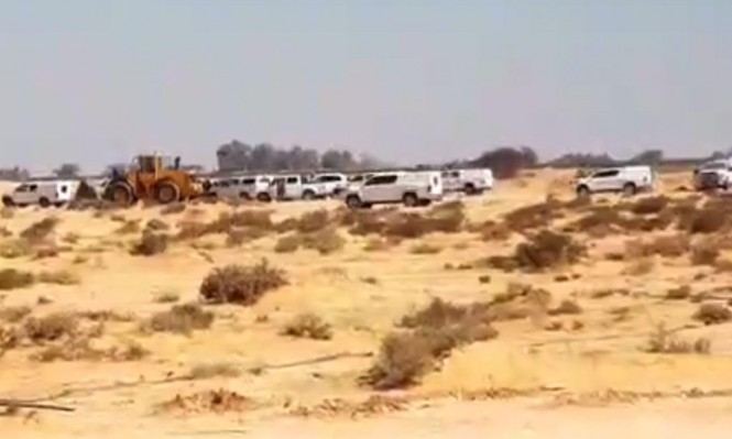 جرافات الهدم تدخل قرية بير هداج في النقب لهدم 6 منازل