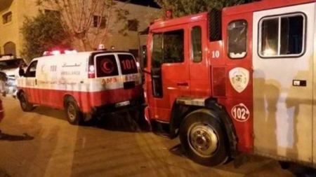 مصرع مواطن في نابلس اثر حريق في منزله
