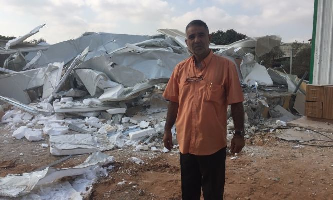 هدم منزل لعائلة محمد القرم في الرملة