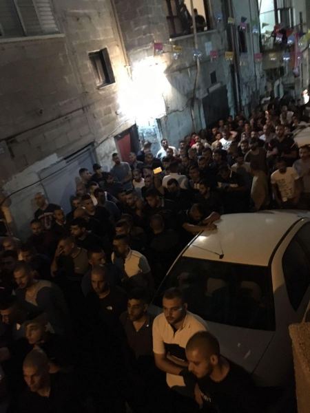 تشييع جنازة الشهيد احمد محاميد من ام الفحم