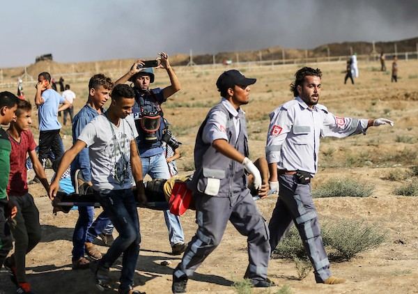 شهيدان بمسيرات العودة الاسبوعية في غزة