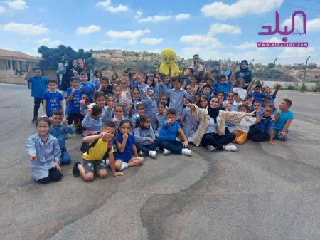 صور : فعاليات ترفيهية بمدرسة عبدالله اليونس في برطعة