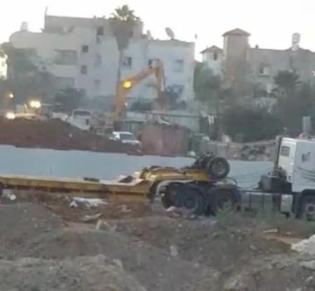 هدم منزل في الرملة بزعم البناء الغير مرخص
