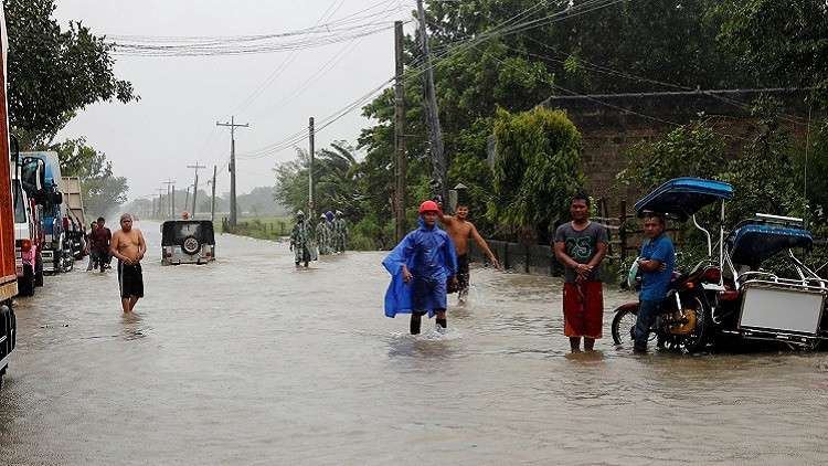الفلبين ... 25 قتيلاً جراء اعصار ضرب جزيرة لوزون