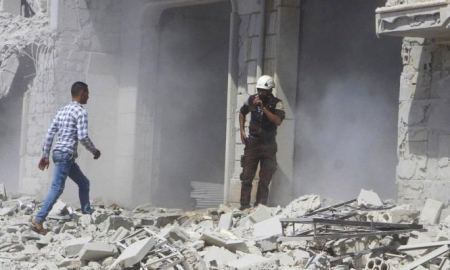 قتلى في صفوف المدنيين بسبب غارات النظام السوري وروسيا على ادلب وحماة