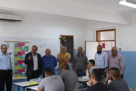 برطعة | المؤسسات المحلية تقوم بجولة تفقدية لمدارس البلدة