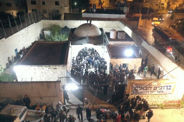 مواجهات مع الاحتلال في نابلس عقب اقتحام قبر يوسف