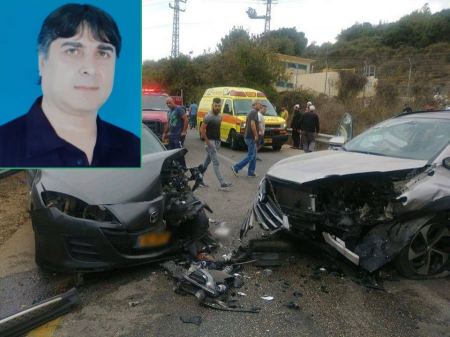 مصرع نزار فياض من الرامة بحادث سير
