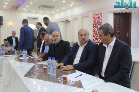النائب الطيبي في جنين لاحتواء ازمة الجامعة الامريكية