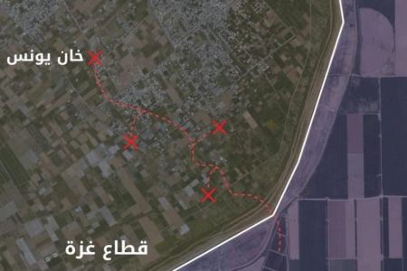 الاحتلال يقول انه دمر نفق هجومي ممتد حتى خارج السياج الامني