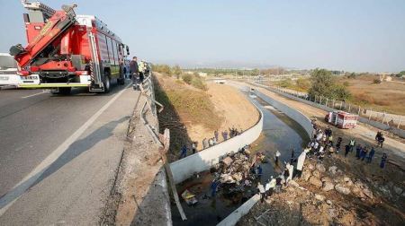 تركيا ... مصرع 22 شخصاً بانقلاب شاحنة أقلت مهاجرين