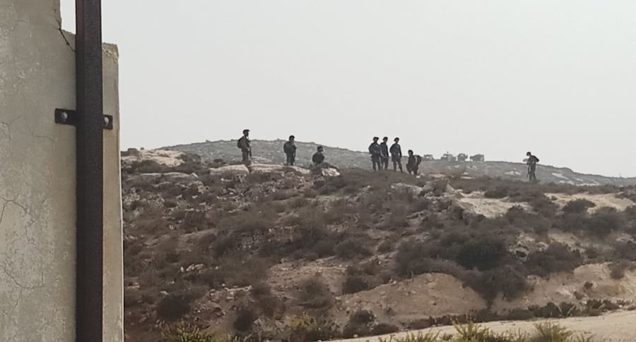 الاهالي يتصدون لمستوطنين حاولوا اقتحام مدرسة جنوب نابلس