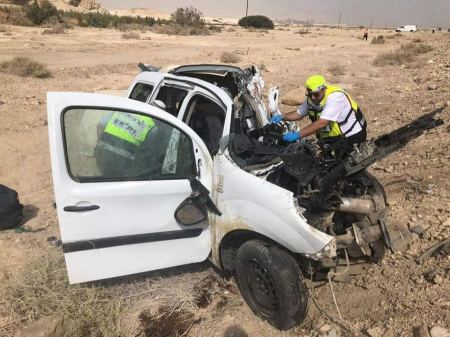 3 قتلى بحادث سير بمنطقة البحر الميت