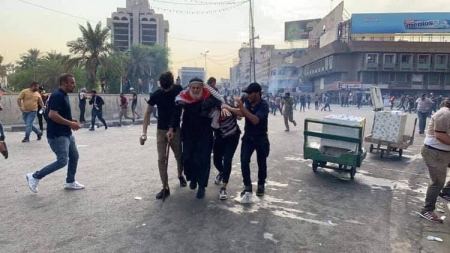 احتجاجات العراق... فرض حظر التجوال بعد مقتل 9 عراقيين
