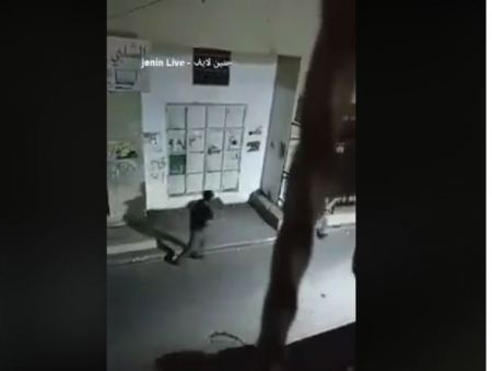 جرحى في صفوف الامن الفلسطيني خلال حملة امنية في مخيم حنين