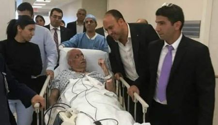 نقل صائب عريقات الى مستشفى "هداسا " اثر تدهور حالته الصحية