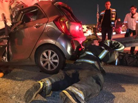 مصرع شخصين بحادث سير قرب كفرقاسم