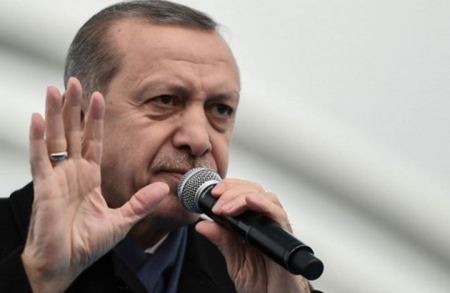 أردوغان يقول ان لديه أدلة تؤكد دعم أمريكا لتنظيم " داعش "
